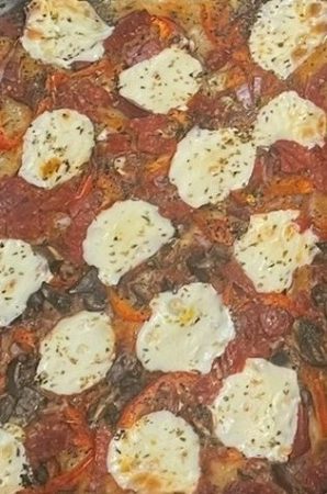 Grizzled Goat Margherita Focaccia